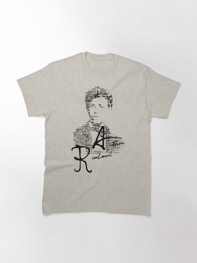 Thumbnail 3 of 7, Classic T-Shirt, Rimbaud designed and sold by DrTigrou.