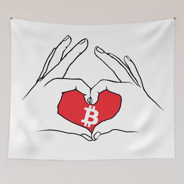 Item preview, i love Bitcoin designed and sold by jiggabola.