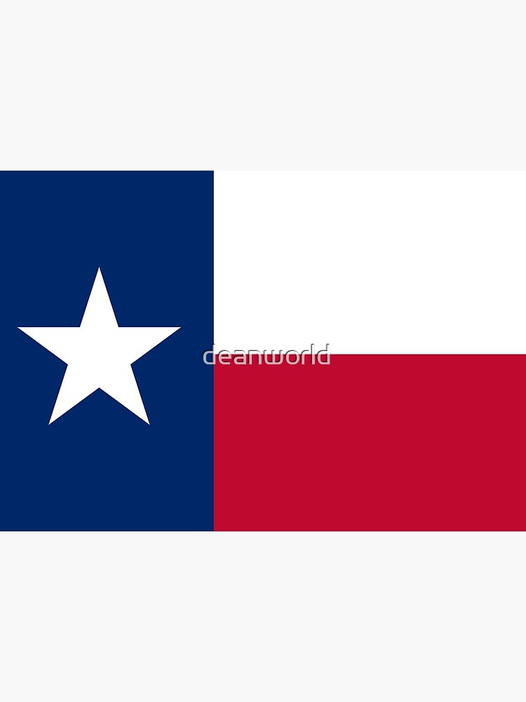 Austin Texas State Flag Badge Pin by deanworld