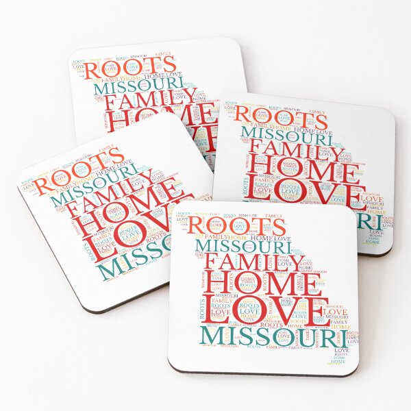 Item preview, Missouri Home, Love, Roots and Family Map designed and sold by marosharaf.