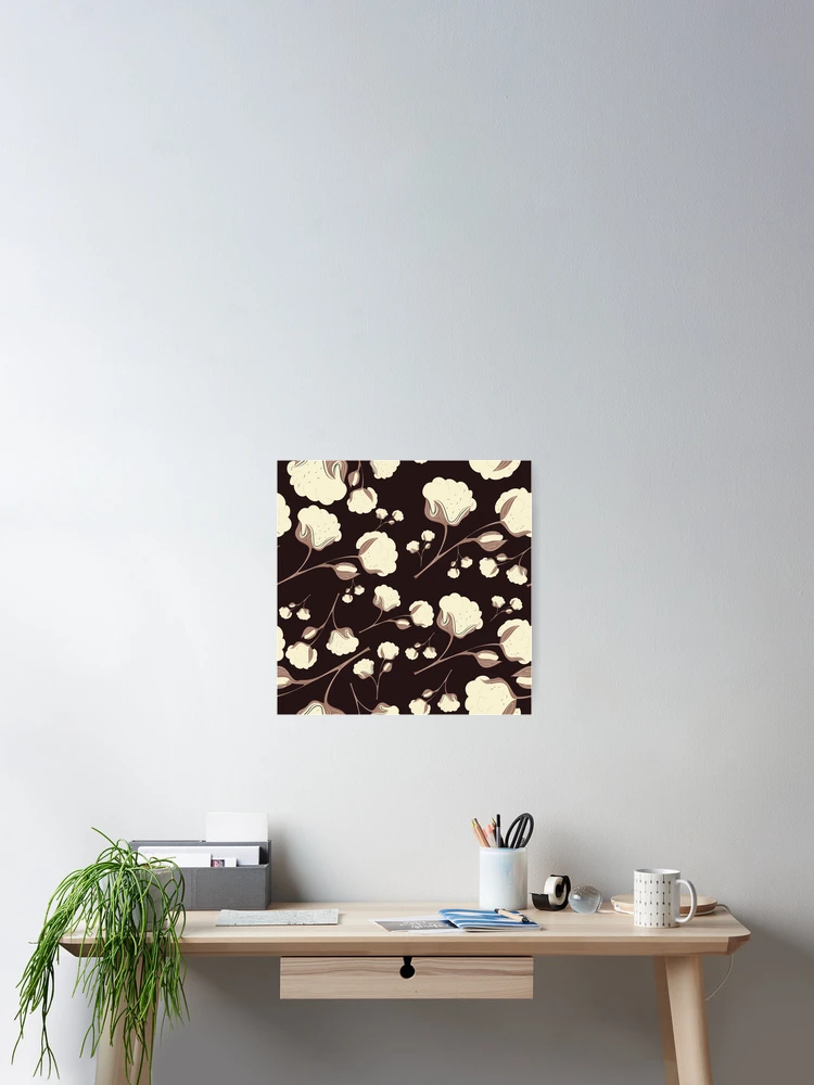 Thumbnail 2 of 3, Poster, cotton ball designed and sold by Rococodesigns.