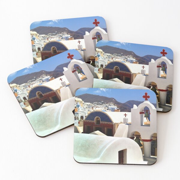 Item preview, Churches in Santorini designed and sold by Art By M.