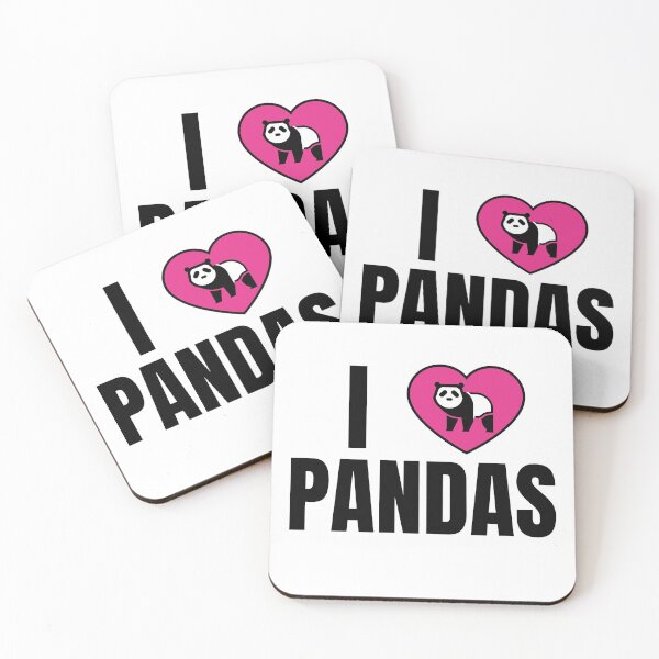 Item preview, I Love Pandas designed and sold by QCuLT.