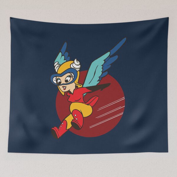 Item preview, Fifinella WASP Women Airforce Service Pilots Patch designed and sold by Beltschazar.
