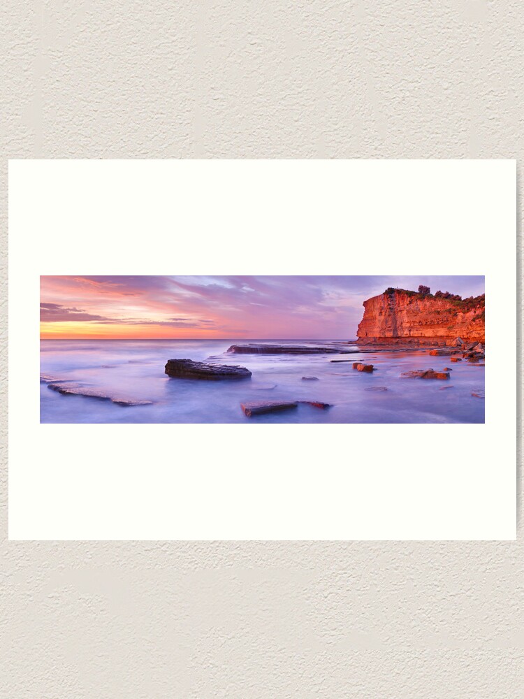 Thumbnail 1 of 3, Art Print, The Skillion, Terrigal, New South Wales, Australia designed and sold by Chockstone.