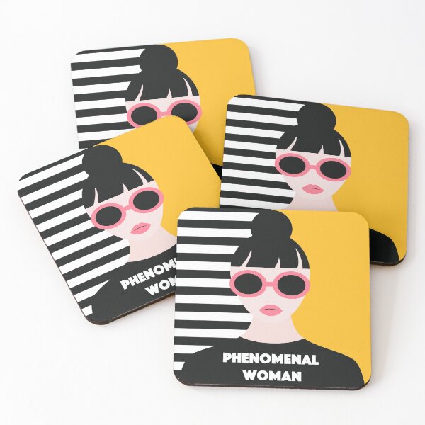 Item preview, Girl Power - PHENOMENAL WOMAN modern art for girls designed and sold by ClassicalHollow.