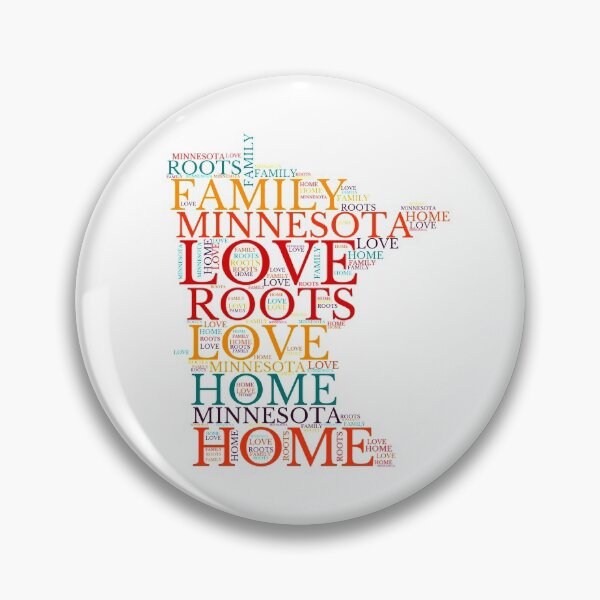 Item preview, Minnesota State Home, Love, Roots and Family Map designed and sold by marosharaf.