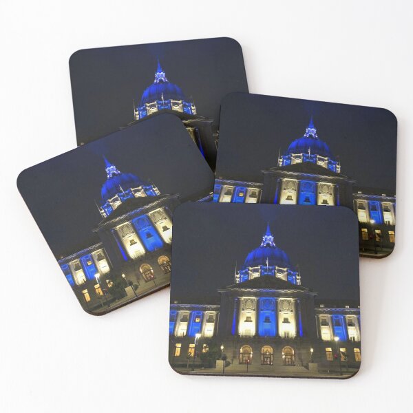 Item preview, San Francisco City Hall at Night designed and sold by BritishYank.