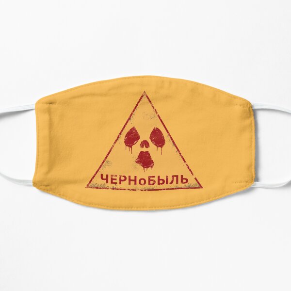 Chernobyl Radiation Russian Flat Mask