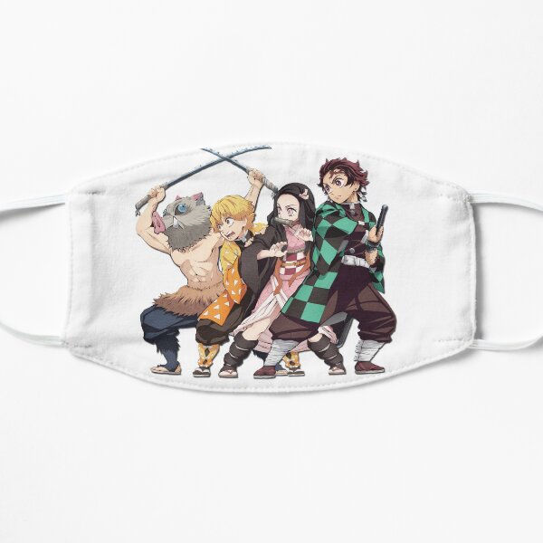 Demon slayer: Kimetsu No Yaiba Flat Mask