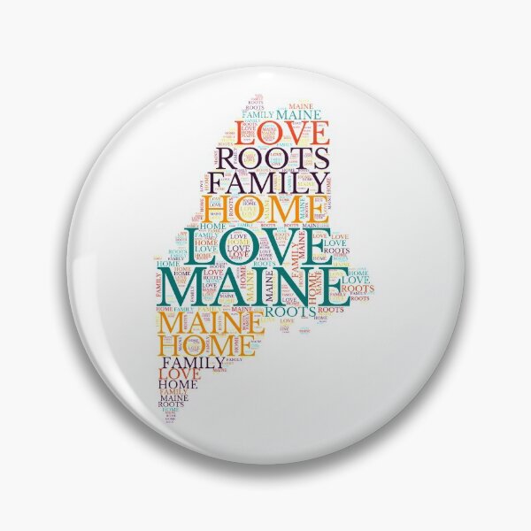 Item preview, Maine State Home, Love, Roots and Family Map designed and sold by marosharaf.