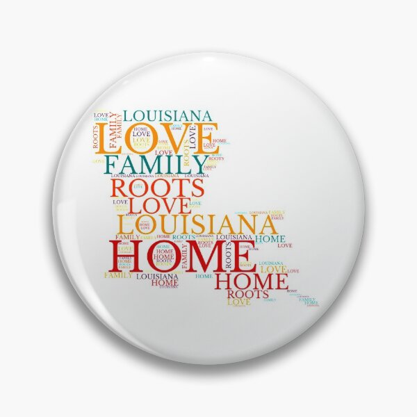 Item preview, Louisiana State Home, Love, Roots and Family Map designed and sold by marosharaf.