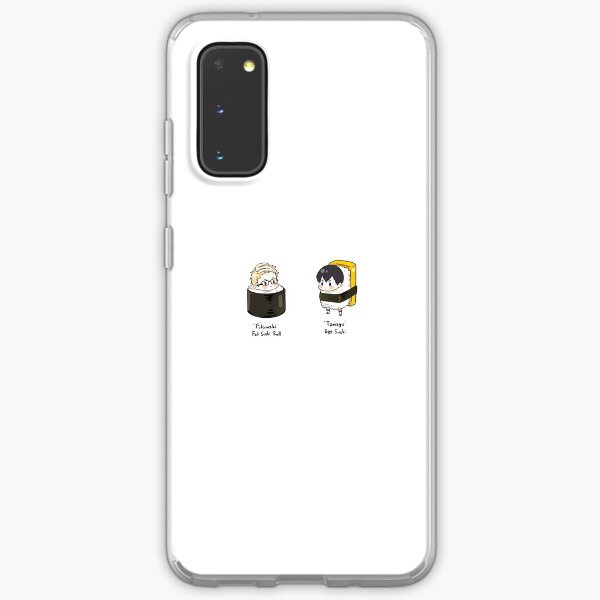 Chibi Kei Tsukishima and Tobio Kageyama Stickers Samsung Galaxy Soft Case