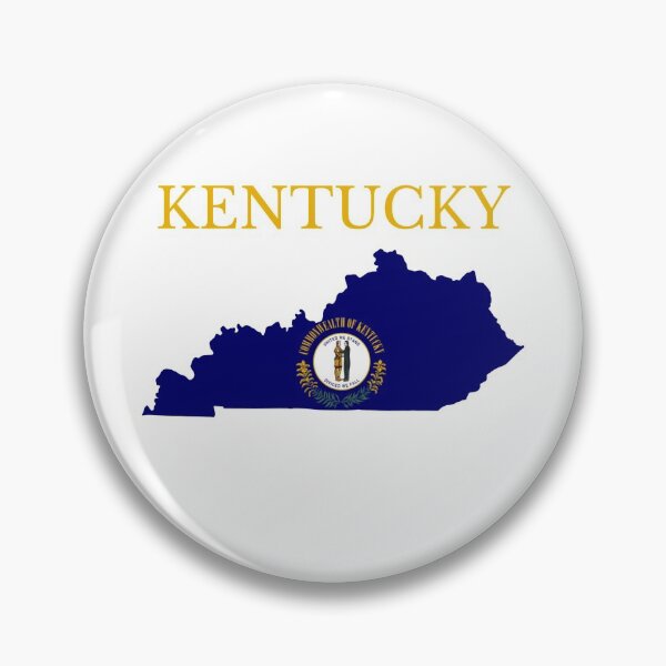 Item preview, Kentucky Flag Map designed and sold by marosharaf.