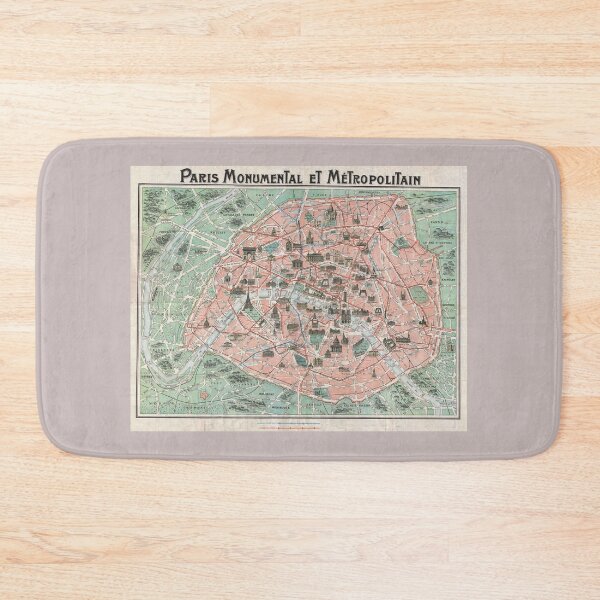 Item preview, Old Map of Paris  designed and sold by adrienne75.