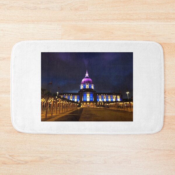 Item preview, Fabulous San Francisco City Hall at Night designed and sold by BritishYank.