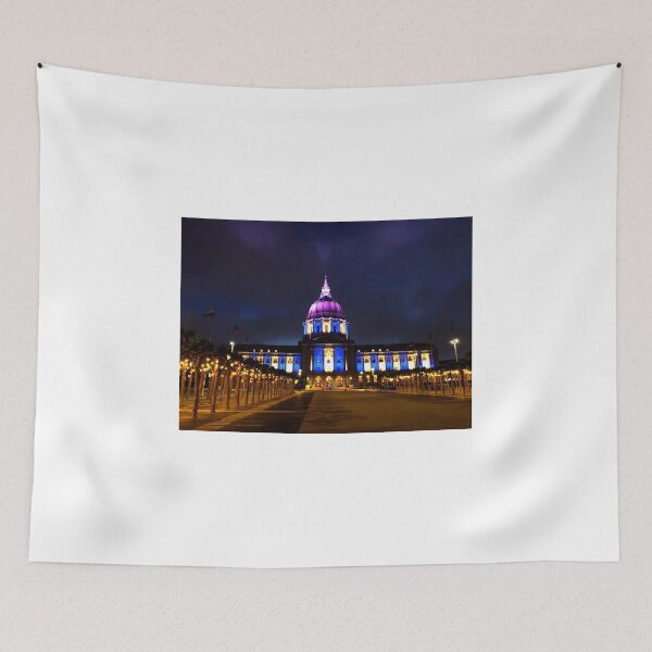 Item preview, Fabulous San Francisco City Hall at Night designed and sold by BritishYank.