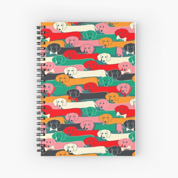 Dogs pattern Spiral Notebook