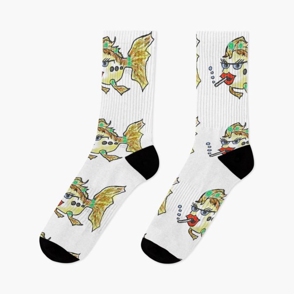 Item preview, The gold fish smoking under the water coloured designed and sold by Heltymrf.