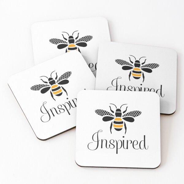 Item preview, Be Inspired Bumble Honey Bee Inspiration Word Insect Wasp Gift designed and sold by Style4You24.