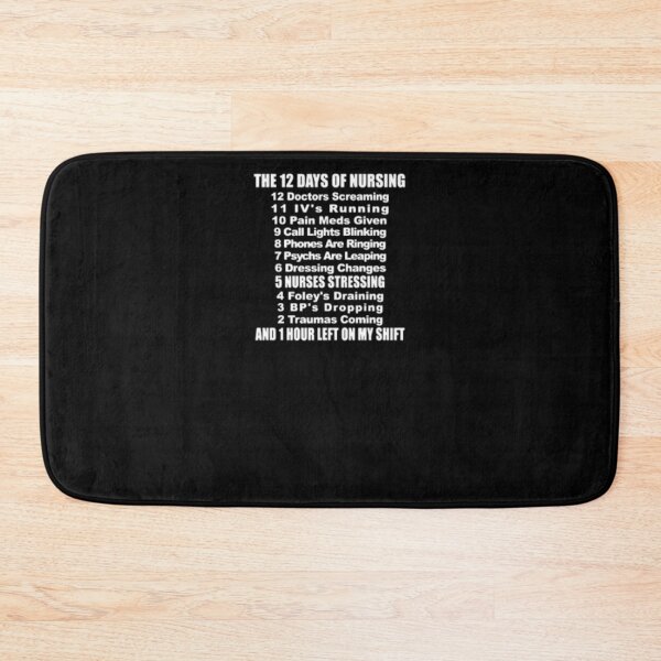 Item preview, 12 Days of Nursing designed and sold by HuyPhuc.