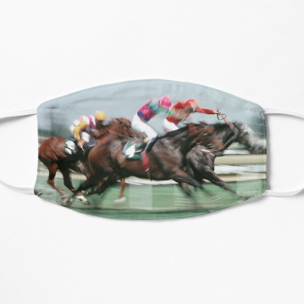 Horse racing action 5 Mask