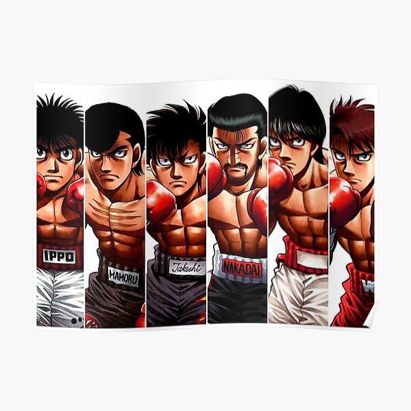 Hajime No Ippo Posters Redbubble