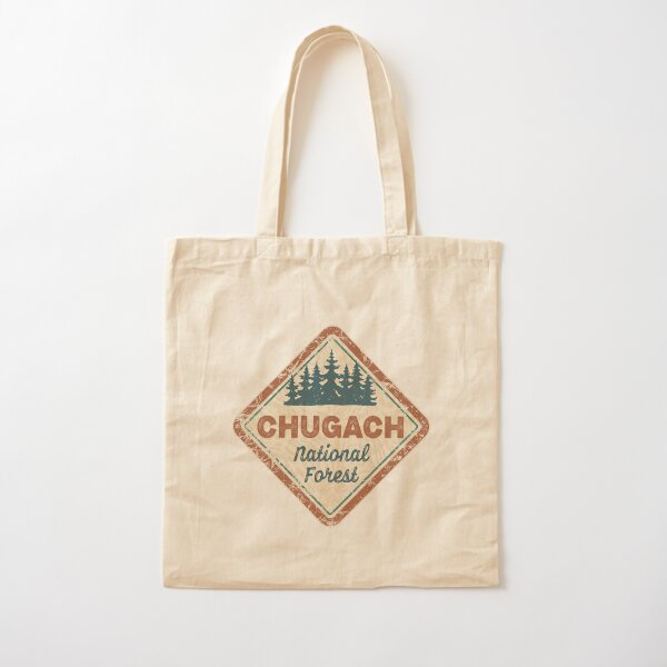 Chugach National Forest shirt (VVV) Cotton Tote Bag