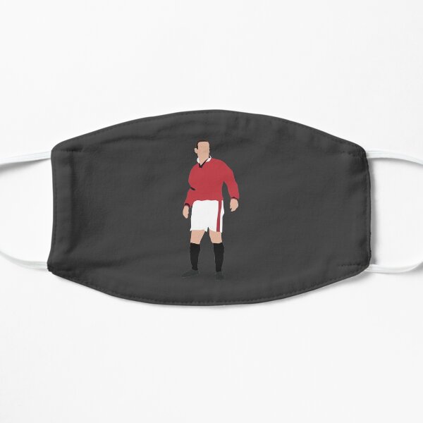 Eric Cantona. Manchester United, Football. Flat Mask
