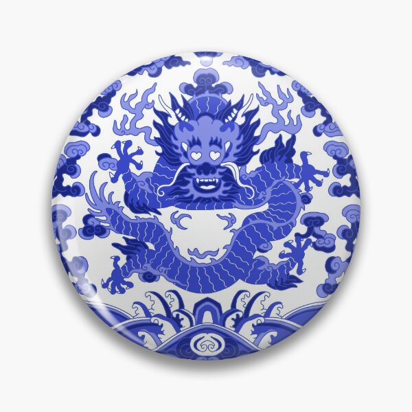 Item preview, China Porcelain Inspired Smiling Dragon designed and sold by Vash Chen.