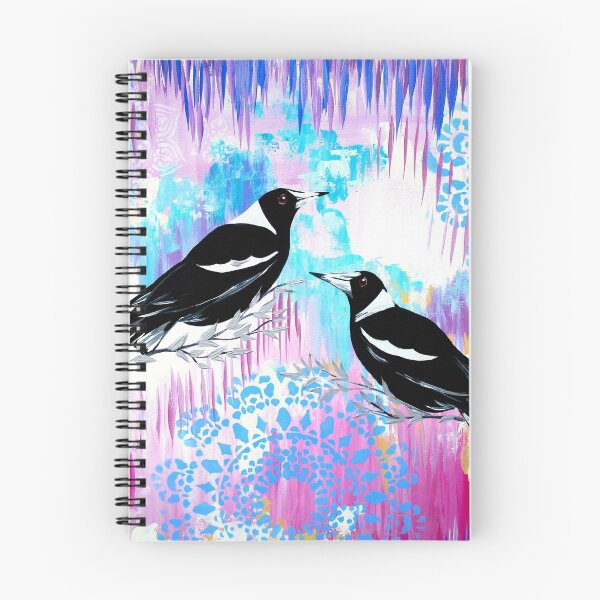 Item preview, Magpies, Australian Birds, Australian Magpies, Australian Magpie designed and sold by CateJacobs.