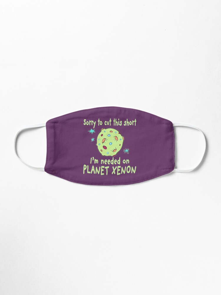 Alternate view of Planet Xenon. Mask