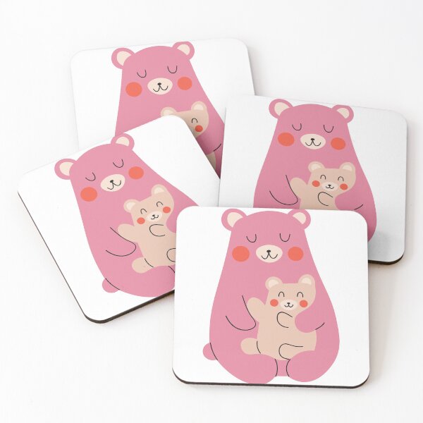 Item preview, Bear Mum and Baby designed and sold by EnlightParis.