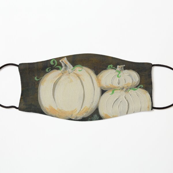 White Pumpkins II Kids Mask