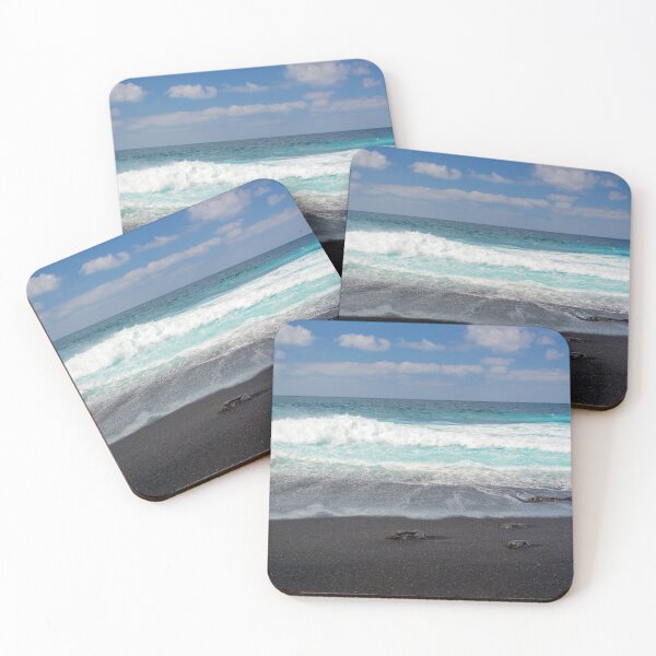 Item preview, Black sand beach designed and sold by Delphimages Art.
