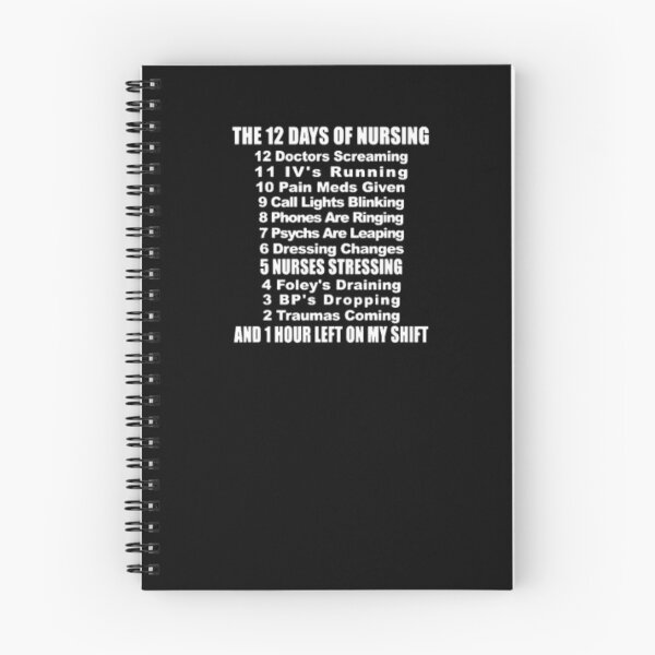 Item preview, 12 Days of Nursing designed and sold by HuyPhuc.
