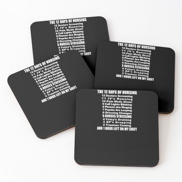 Item preview, 12 Days of Nursing designed and sold by HuyPhuc.