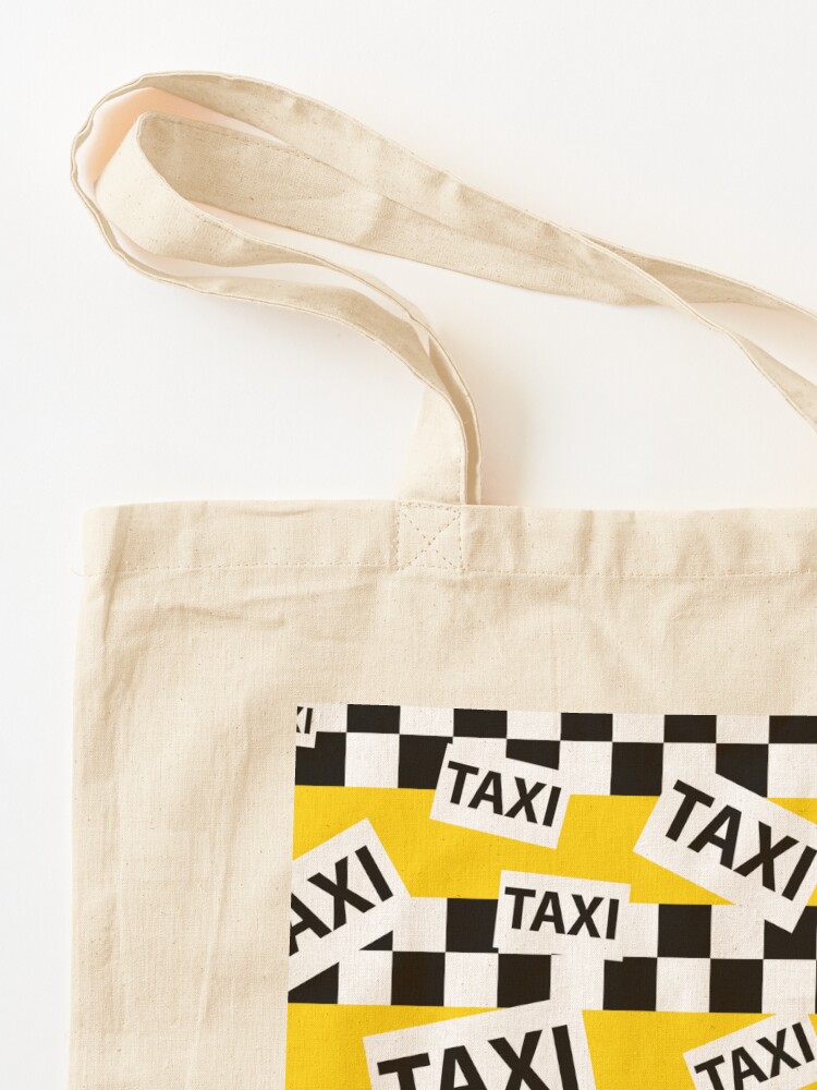 Taxi Cab Tote Bag