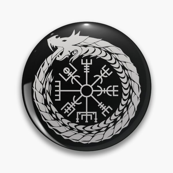 Item preview, Vegvisir Jormungandr World Serpent Norse Mythology designed and sold by Beltschazar.