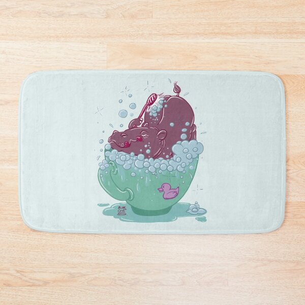 Item preview, Happy Hippo Mug Bath designed and sold by Birgit Schiffer.