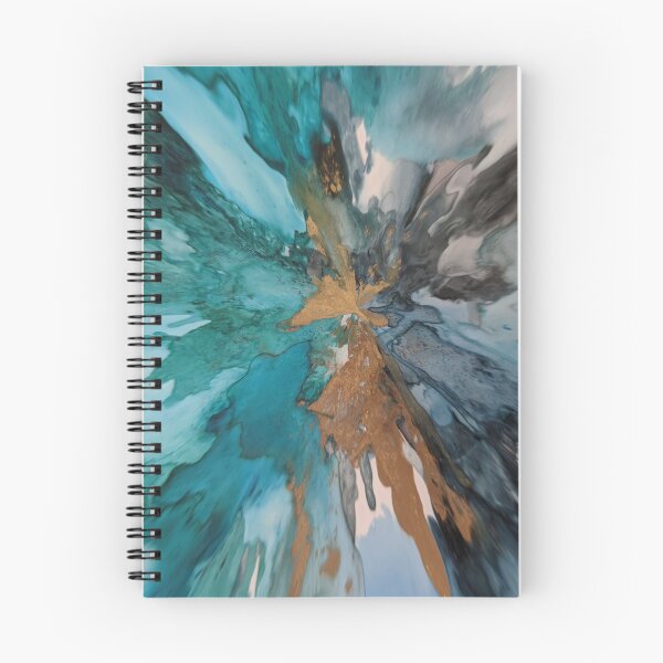 Item preview, Teal and Gold Explosion designed and sold by JillyBeanDesign.