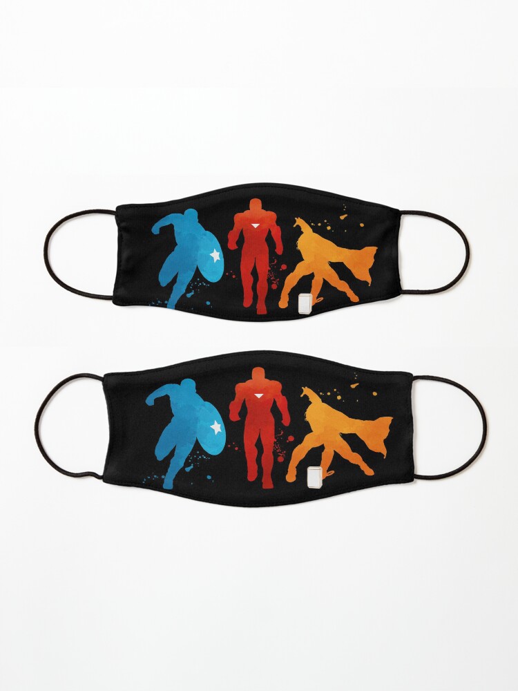 Alternate view of Heroes Painting Mask
