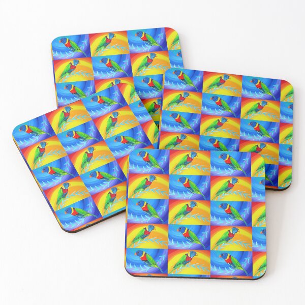 Item preview, Rainbow lorikeets, lorrikeet, rainbow lorikeet, rainbows, rainbow designed and sold by CateJacobs.