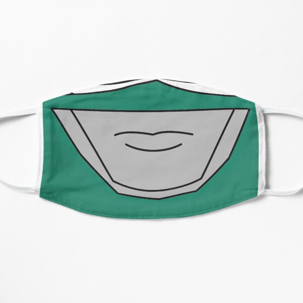 May The Power Protect You - Green Flat Mask