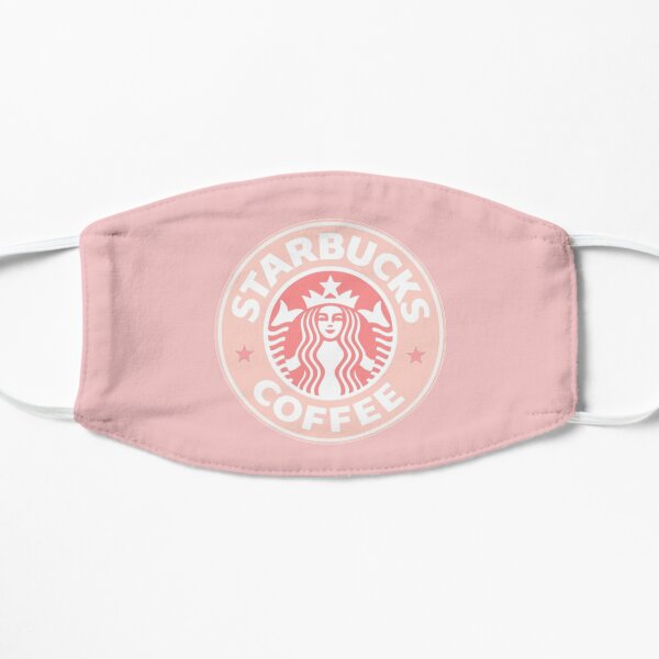 Light Pink Starbucks Flat Mask