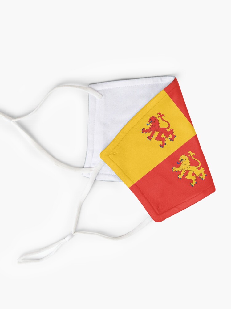 Alternate view of Baner Owain Glyndŵr Flag, Welsh Flag, Wales Mask