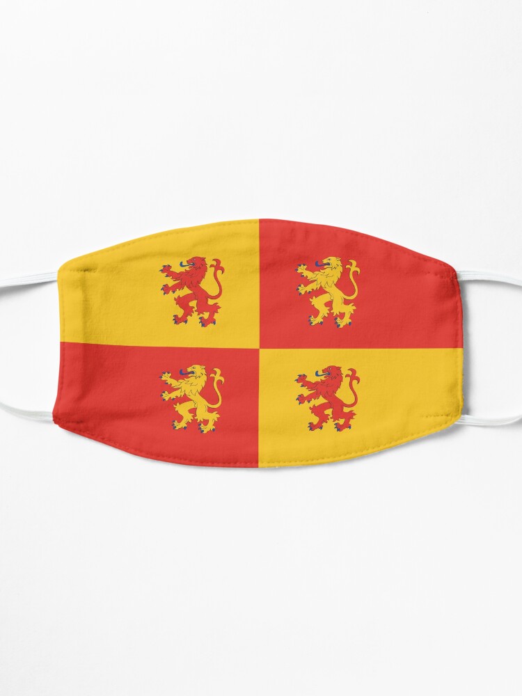 Alternate view of Baner Owain Glyndŵr Flag, Welsh Flag, Wales Mask