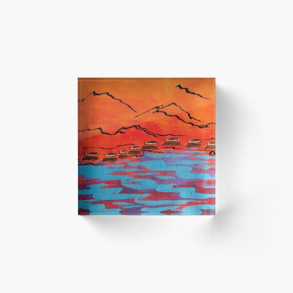 Adobe River Acrylic Block