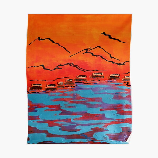 Adobe River Poster