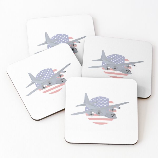 Item preview, Air Force Hercules with US Flag designed and sold by NorseTech.